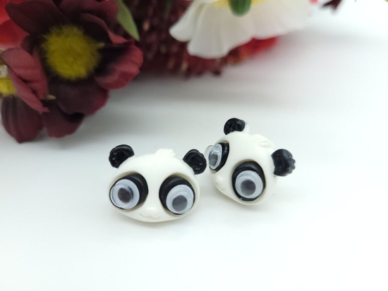 Panda Ohrstecker große Augen